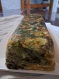 Budín de acelga y queso