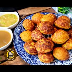 A picture of 10 minutes Vegetable Appe Veg Fritters In Appam Pan Two Drop Oil Recipe.