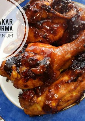 Foto resep Ayam bakar madu kurma