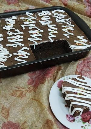 صورة لوصفة مربعات جاتو الشكولاته 🍫