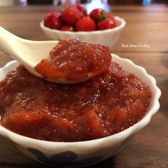 A picture of Strawberry Apple Chutney – Fruit Based Dip.
