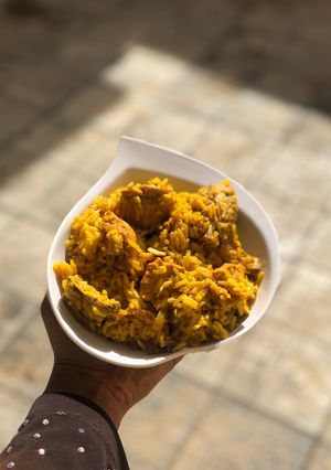 Chicken biryani ainihin hoton girkin