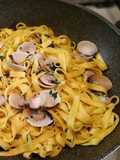 Tagliatelle con vongole
