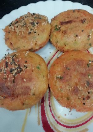 A picture of Mix Vegetables Besan Dhokla.