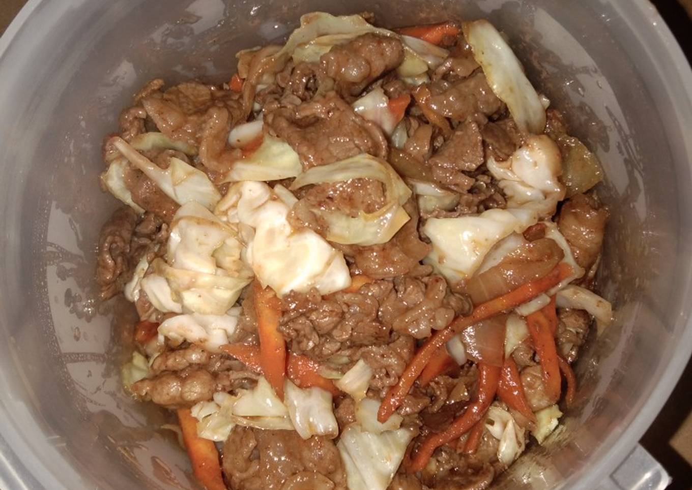 Simple Beef Teriyaki ala Anak Kost