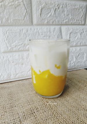 Foto resep Korean mango milk