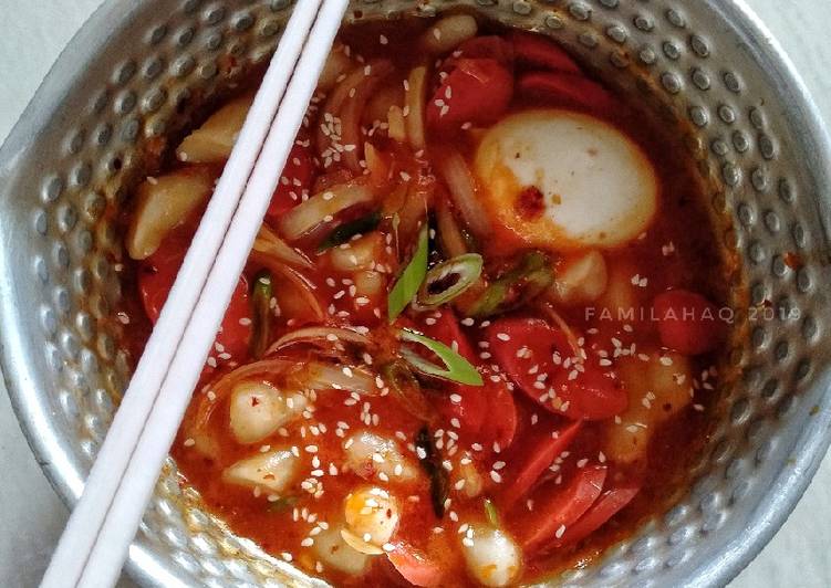 Tteokbokki 떡볶이 versi 1