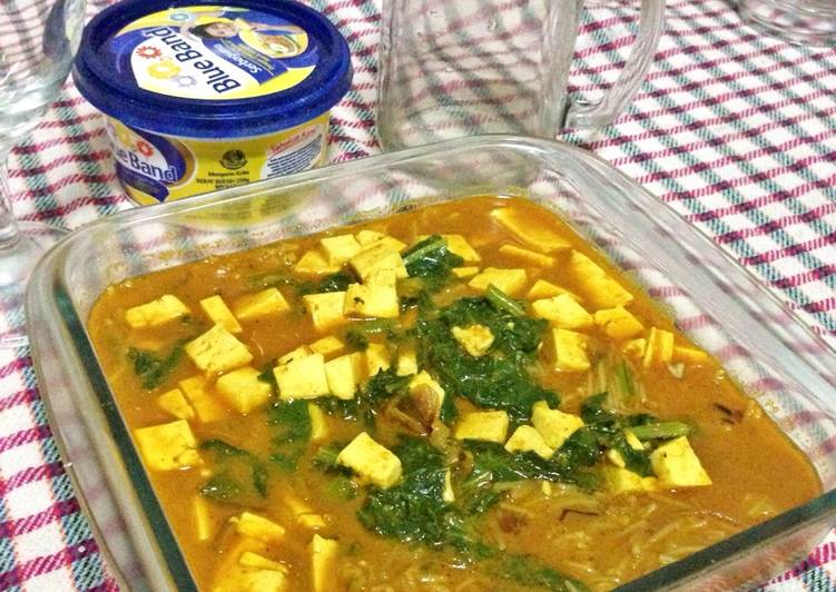 Tahu kuah bumbu aceh