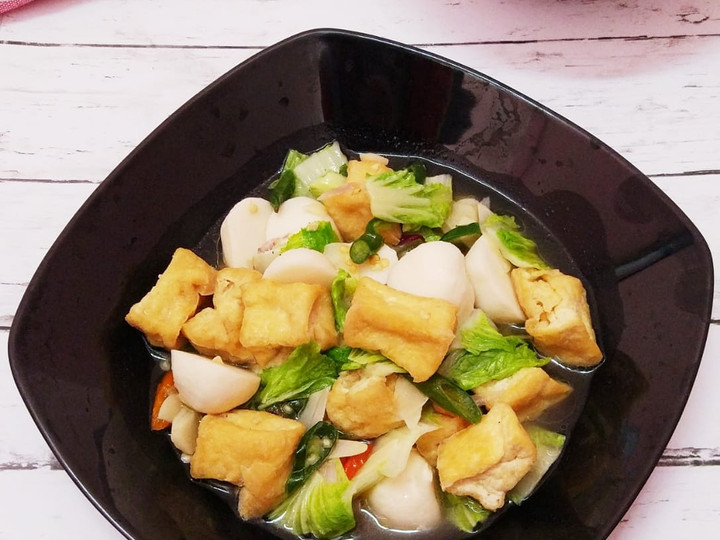 Langkah Mudah untuk Menyiapkan Tumis Sawi Putih Tahu Baso Ikan yang Bikin Ngiler