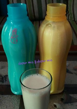 Foto resep Susu kacang kedelai murni