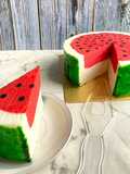 Puding Cake Semangka