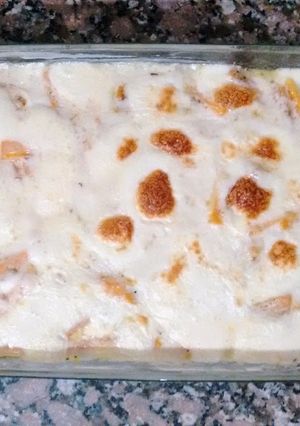 Una foto de Pastel de verduras cremoso