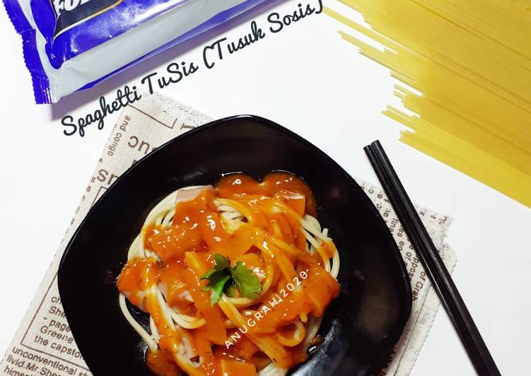 Resep #152 Spaghetti TuSis (Tusuk Sosis) Anti Gagal