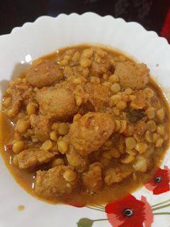 সয়াবিন দিয়ে ছোলার ডাল (Soyabean diye cholar dal recipe in Bengali) রেসিপির প্রধান ছবি