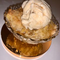 A picture of Apple Crumble (Vegan).