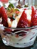 Frutillas con Crema