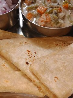 ரெஸ்டாரன்ட் சாஃப்ட் சப்பாத்தி செய்முறை முக்கிய புகைப்படம்