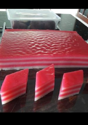 Foto resep Lapis tepung kanji
