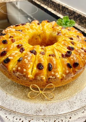 Una foto de Pastel de manzana relleno con mermelada (Apple pie filled with jam)