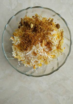 Foto resep MpASI nasi goreng margarin