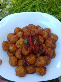 Foto resep Pentol pedees endees