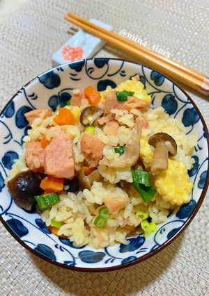 Foto resep Nasi Jamur Komplit