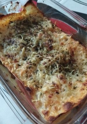 Foto principal de 🍄 Lasaña de setas y jamón york