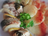 Caballa al horno