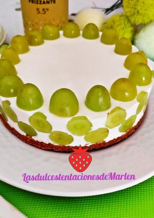 Una foto de Tarta de Uvas y Queso