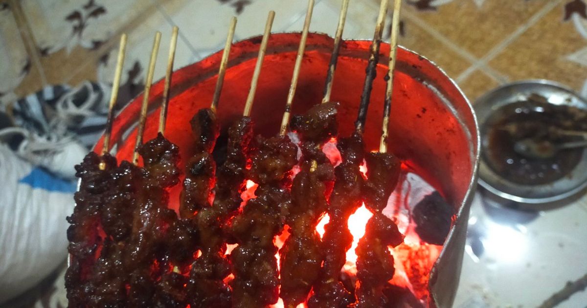 Sate kambing empuk wajib save for next day again