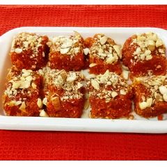 A picture of Gajar ka halwa or gajrela #Dussehra post #megacontest.