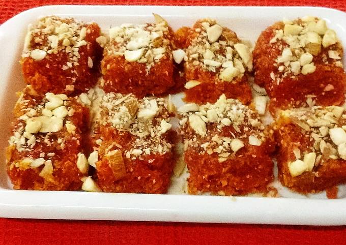 Gajar ka halwa or gajrela #Dussehra post #megacontest Recipe by Neena ...