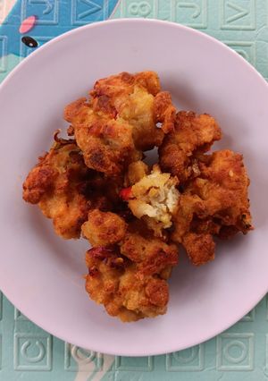 Foto resep Bakwan ayam telur tahu