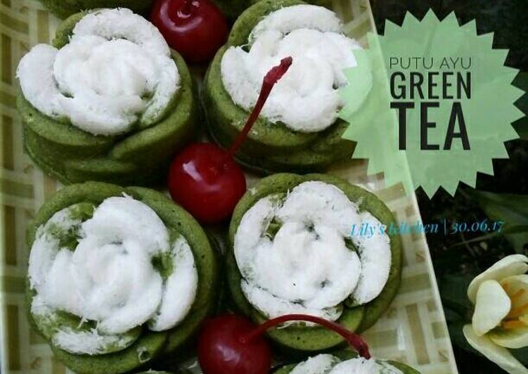 Resep Putu Ayu Green Tea Anti Gagal