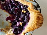 Blueberry pie