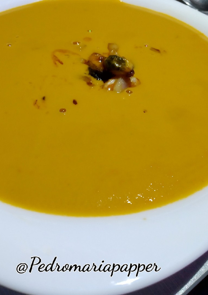 Una foto de Crema de marisco.(Thermomix)🦀🦞🦐