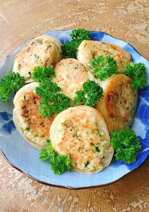 Hình của món Món chay dễ làm| Bánh mì nhồi đậu chiên giòn.