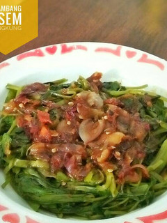 Foto resep Brambang Asem Kangkung