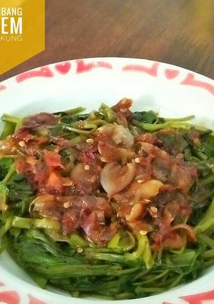 Foto resep Brambang Asem Kangkung