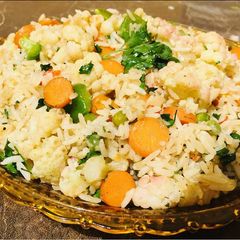 Cauli Rice veggies A picture of Cauli Rice veggies.