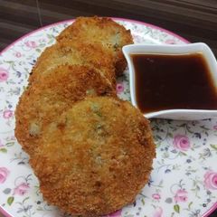 A picture of Alu k cutlets.