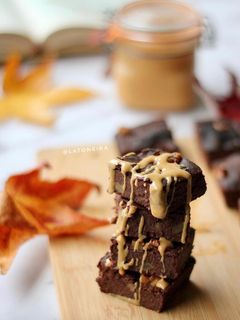 Una foto de Brownie de caquis by @latoneira