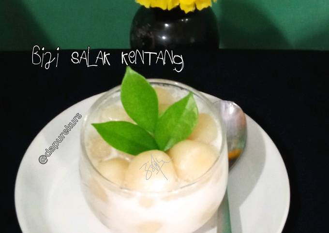 Menu Takjil Praktis Biji salak aka candil kentang