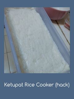 Foto resep Ketupat Rice Cooker/ Magicom