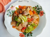 Tumis Sawi Putih Wortel