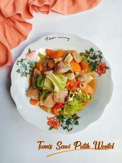 Foto resep Tumis Sawi Putih Wortel