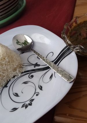 عکسی از دستور قورمه سبزی