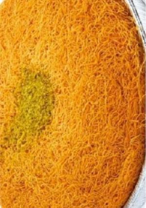 صورة لوصفة صينية كنافة بالقشطه