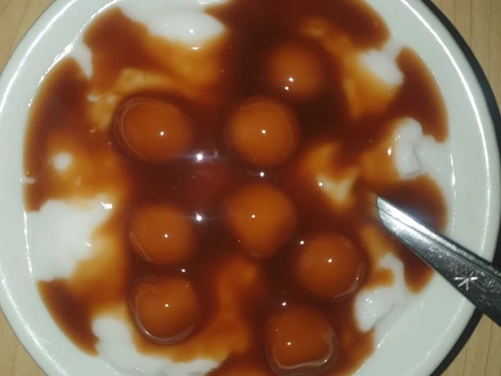 Langkah Mudah untuk Membuat Resep Bubur sumsum creamy dan bubur candil yang Uenak Anti Ribet, Mantap Sekali