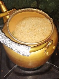 صورة لوصفة شاهي عدني بالحليب